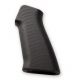 Hogue AR15 / M16 No Finger Groove Smooth G10, Solid Black 13169