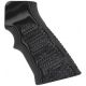 Hogue AR15 / M16 Piranha Grip G-10 - G-Mascus Black/Gray 15137-BLKGRY