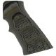 Hogue AR15 / M16 Piranha Grip G-10 - G-Mascus Green 15138