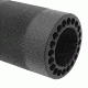 Hogue AR15/M16 Rifle Length FF Forend w/ OM Grip Area/Accessory Attachments, Red Lava 196048
