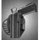 HOGUE ARS Stage 1, Carry Commander 1911 Left Hand Holster CF Weave, Black 52944