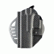 Hogue ARS Stage 1, Carry Glock 17, 22, 31, 37 Left Hand Holster CF Weave, Black 52917