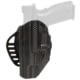 Hogue ARS Stage 1 Carry Carbon Fiber OWB Belt Holster, Springfield Armory XD-M, Left Hand, Black, 52972