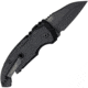 Hogue A01 MicroSwitch Automatic Folding Knives, 1.95in, CPM 154 Stainless Steel Black Cerakote, Wharncliffe Blade, Matte Black Aluminum Handle, 24146