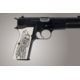 Hogue Browning Hi-Power Scrimshaw Ivory Polymer - Grim Reaper Full Body X2 09029