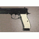 Hogue CZ 75 Smooth Ivory Polymer 75020