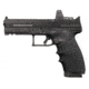 Hogue CZ P-10 F Handall Beavertail Grip Sleeve, Black, 17800