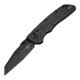 Hogue Deka Folding Knife, 3.25 in CPM MagnaCut Stainless Steel Wharncliffe Blade, Black Cerakote, Black Glass Fiber Reinforced Polymer Handle, 24366
