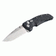 Hogue EX-01 3.5in Tactical Folder Drop Point Blade Tumble Finish G-10 Frame - G-Mascus Black 34179