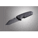 Hogue EX-02 3.5in Tactical Folding Knife, Tanto Blade, G-Mascus Black Gray 34269