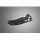 Hogue EX-03 4in Folder Drop Point Blade Tumble Finish Polymer Frame - Matte Black 34350