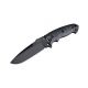 Hogue EX-F01 Fixed Blade Knife w/ 5.5in Drop Point Blade &amp; G-10 G-Mascus Black Handle