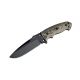 Hogue EX-F01 Fixed Blade Knife w/ 5.5in Drop Point Blade &amp; G-10 G-Mascus Green Handle