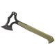 Hogue EX-T01 Tomahawk,S-7 Black Blade,G10 Olive Drab Green Scales,Sheath 35778