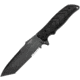 Hogue Fray 4.2in Fixed Blade Knife, Black, NSN 1095-01-466-8569, 55349