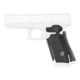 Hogue Glock 17, 17MOS, 34MOS, 45, 45MOS, 19X, Wrapter Rubber Adhesive Grip, Block Texture, Small Frame Full Size Generation 5 Small Backstrap, Black, 17178