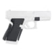 Hogue Glock 19, 23, 32, Wrapter Rubber Adhesive Grip, Block Texture, Small Frame Compact Generation 1-2, Black, 17228