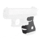 Hogue Glock 26, 27, 33, Wrapter Rubber Adhesive Grip, Block Texture, Small Frame Sub-Compact Generation 4 Small Backstrap, Black, 18648