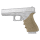 Hogue Glock HandAll Beavertail Grip Sleeve, Glock 17 MOS/17L/22/35/35 MOS/34/34 MOS/31/37, Gen 3/4, Flat Dark Earth, 17033