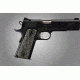 Hogue Govt. G-10 3/16 Thin Piranha Grip G-Mascus Green 01438