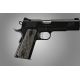 Hogue Govt. G-10 3/16 Thin Piranha Grip G-Mascus Green 01438