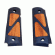 Hogue Govt Hybrid Aluminum, Matte Blue, Anodized, Goncalo Insert 45183