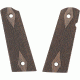Hogue Govt. Model Rosewood S&amp;A Mag, Ambidextrous Cut Gun Grip, Checkered 45931