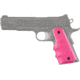 Hogue Govt. Model Rubber Grip with Finger Grooves Pink 45007
