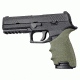 Hogue HandAll Beavertail Grip Sleeve Sig Sauer P320, OD Green, 17601