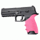 Hogue HandAll Beavertail Grip Sleeve Sig Sauer P320, Pink, 17607