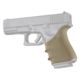 Hogue HandAll Beavertail Grip Sleeve, Glock 19 Gen3/4, Flat Dark Earth, 17043