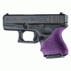 Hogue HandAll Beavertail Grip Sleeve Glock 26/27, Purple, 18606