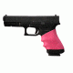 Hogue Handall Full Size Grip Sleeve Pink 17007