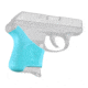 Hogue Handall Hybrid Ruger LCP Grip Sleeve Aqua, Aqua, 18104
