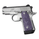 Hogue Kimber Micro .380 Ambidextrous Grip, Piranha, G10, Purple Lava, 40728