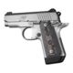 Hogue Kimber Micro .380 Ambidextrous Grip, Smooth, G10, Black/Grey, 40147