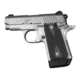 Hogue Kimber Micro 9 Ambidextrous Grip, Checkered, G10, Black, 39159
