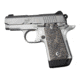 Hogue Kimber Micro 9 Ambidextrous Grip, Piranha, G10, Dark Earth, 39727