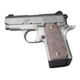 Hogue Kimber Micro 9 Ambidextrous Grip, Piranha, G10, Pink Lava, 39627