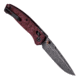 Hogue Mysto Element Folding Knife, 3.4in, CPM MagnaCut Stainless Steel, Clip Point, Richlite, Fire, 24452