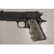 Hogue Officers Model Rubber Grip with Finger Grooves OD Green 43001