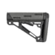 Hogue OverMolded Collapsible Buttstock, AR-15/ M16, Commercial Buffer Tube, Slate Grey, Universal, 15550