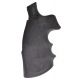 Hogue Rubber Conversion Grip - S&amp;W N Frame Round Butt, w/ Finger Grooves 25002
