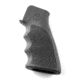 Hogue Rubber Grip with Finger Grooves, AR-15/ M16, Slate Grey, Universal, 15002