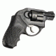HOGUE Ruger LCR Enclosed Hammer Piranha Grip G10, Solid Black 78139