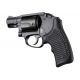 Hogue S&amp;W Bodyguard .38 Bantam Finger Groove Piranha Grip G10, Solid Black 61129
