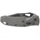 Hogue Sig K320A Automatic Folding Knife, 3.5in, CPM S30V Stainless, Tanto Blade, Black Cerakote, Grey Polymer Handle, 36322