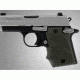Hogue Sig P938 Rubber Grip, Ambidextrous, w/Finger Grooves OD Green 109740