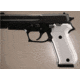 Hogue SIG Sauer P220 American Checkered Aluminum - Brushed Gloss Clear Anodized 20175