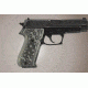 Hogue SIG Sauer P220 American G-10 - G-Mascus Black/Gray 20167-BLKGRY
